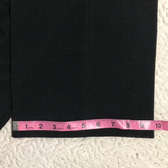 NWT 10 short black suiting slacks - Picture 6 of 8